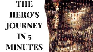 The Heros Journey in 5 Minutes [upl. by Durston364]