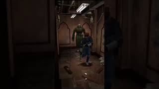 Mr X Vs Matilda Resident Evil 2 1998 [upl. by Atinar]