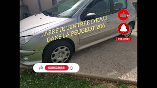 leau rentre dans la 206 Peugeot [upl. by Claribel]