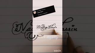 Nadiya nasrin aaliya nameart calligraphy vennilachandhanakinnam song viral trendingshorts [upl. by Ecenahs]