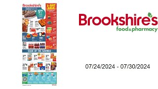 Brookshires Weekly Ad US  07242024  07302024 [upl. by Liakim137]