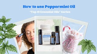 How to use Peppermint Oil [upl. by Yorle]