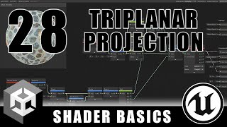 Triplanar Projection  Shader Graph Basics  Episode 28 [upl. by Dominga]