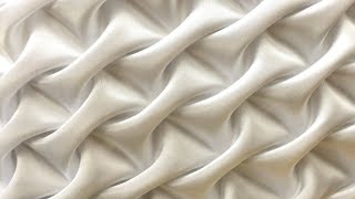 How to sew bones pattern  Canadian smocking [upl. by Ahsirat]