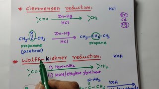 Trick to remember Clemmensen and Wolffkishner reductionsASN CHEMISTRY [upl. by Gorlin]