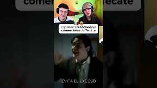 Españoles reaccionan a comerciales de Tecate 😂🇲🇽 [upl. by Onitnevuj]