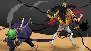 ROB LUCCI VS ZORO Fan animation  One piece chapter 1111 [upl. by Zelle988]