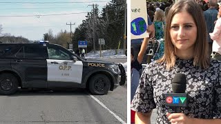 92yearold driver charged in crash that injured CTV reporter in Ontario [upl. by Evered]