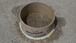 ASTM c1701 Pervious Concrete Infiltration Test  Concrete Brief [upl. by Eerb74]