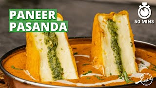 Paneer Pasanda Recipe  Restaurant Style Paneer Pasanda  Paneer Gravy Recipes  Cookd [upl. by Nosro470]