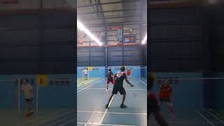 Defensive Error badminton [upl. by Akoyn]