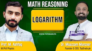 Math Reasoning  Logarithm  TopGrade Lectures [upl. by Bergstein]