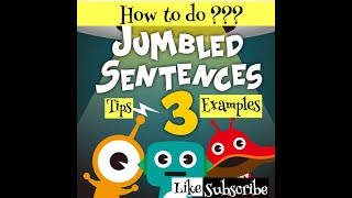 Jumbled Words  Sentence Reordering  Tips and Examples [upl. by Lerret375]