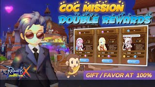 Ragnarok X Next Generation  COC Mission Double Rewards Confirmation  Npc Favor 100 Follow Up [upl. by Strephonn]