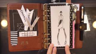 How I stay Organised amp My Louis Vuitton Agendas [upl. by Neliac]