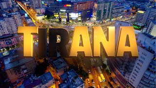 Tirana Aerial Drone Video 4K [upl. by Jinny653]