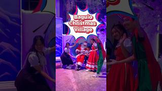 Baguio Christmas Village enjoy santaclaus santa christmas christmasvillage baguiocity fyp fy [upl. by Yroffej]