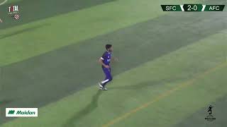 Highlights Team Silvercity vs Alhamra FC  Total Football Premier league season 4 [upl. by Wadesworth47]