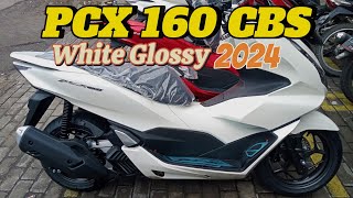 Review PCX 160 CBS Putih 2024 [upl. by Lika]