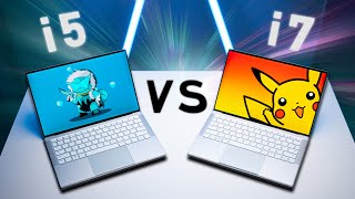 Intel what HAPPENED i5 vs i7 Laptop Performance [upl. by Ardnosac805]