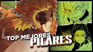 TOP Mejores Pilares y por qué Mitsuri es la peor  Kimetsu No Yaiba [upl. by Ylellan]