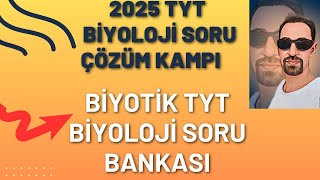 2025 TYT BİYOLOJİ SORU ÇÖZÜM KAMPI💥BİYOTİK YAYINLARI 🔥Proteinler TEST 1 [upl. by Ahsyen]