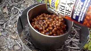 Cooking with an Alcohol Stove [upl. by Idahs]