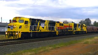 Freight Trains in Southern NSW Australia  Pt1 [upl. by Acinnad]