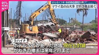 【マウイ島山火事】まもなく1年 街中心部を公開 [upl. by Hayott945]