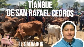 TIANGUE de SAN RAFAEL CEDROS EL SALVADOR 🇸🇻CUSCATLAN [upl. by Patience]