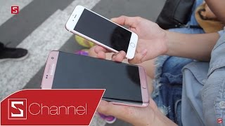 Schannel  Màu vàng hồng trên Galaxy S7 Edge hay iPhone 6s sẽ thu hút người dùng hơn [upl. by Rech]