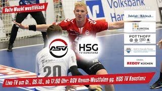 ASV HammWestfalen gg HSG TV Konstanz [upl. by Gnay]