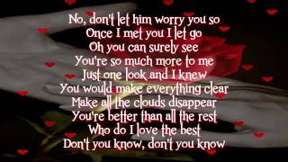 Jets  You Got It All  Lyrics [upl. by Annawik430]