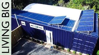 Spectacular 40ft Small Shipping Container Home [upl. by Merill]