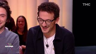 Vincent Dedienne  les chats sontils liquides   Quotidien avec Yann Barthès [upl. by Naujak]