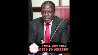 Oparanya Shocks The Nation I’m Not Here to Help Ruto Succeed – Drops EPills amp Condoms Analogy [upl. by Perkoff]