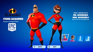 The INCREDIBLES in Fortnite for FREE New Update [upl. by Josephson]