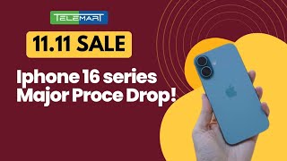 Iphone 16 Major Price Drop❗ Telemart 1111 Sale 📢 [upl. by Sivatco]