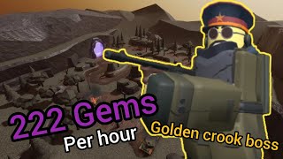 TDS Gems Grind With Golden Crook Boss [upl. by Orlanta]