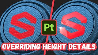 How to OVERRIDE HEIGHT DEATAILS in ADOBE SUBSTANCE 3D PAINTER 2024 [upl. by Batsheva]