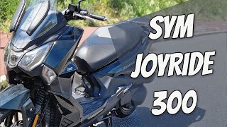 SYM Joyride 300 ★ Review amp TestRide ★ 🔥🔴  ENGLISH 💯✅ [upl. by Sedinoel439]