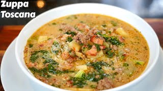 I Could Eat This Soup Every Day amp Never Get Tired Of It Easy Zuppa Toscana Recipe [upl. by Berthe]