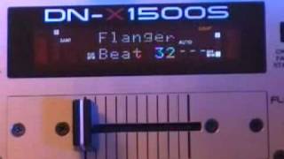 Brian Looks At The Denon DNX1500S Part 2  Effects [upl. by Oleic930]