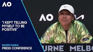 Naomi Osaka Press Conference  Australian Open 2024 First Round [upl. by Sapphera]