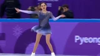 Evgenia medvedeva Olympics team short program 😭💪💗😘👏 [upl. by Dannon]