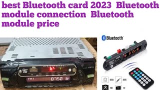 best Bluetooth card 2023  Bluetooth module connection  Bluetooth module price [upl. by Erastus]