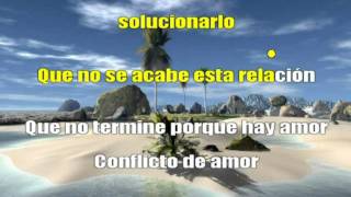 Karaoke Salsero  Conflicto de Amor [upl. by Allister469]