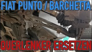 Querlenker und StabiLager wechseln  FIAT PUNTO I  BARCHETTA  KrisGarage [upl. by Pellegrini491]