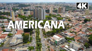 AMERICANA VISTA DE CIMA  4K [upl. by Nekcerb327]