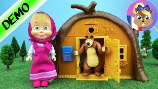 Mascha et lOurs Unboxing Ambulance Maison pour Ours amp Jouets de Masha pour enfants [upl. by Hakym]